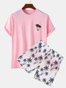 Palm Tree Print Swim Shorts