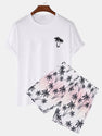 Palm Tree Print Swim Shorts