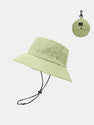 Stowable Quick-drying Bucket Hat With Chin Strap