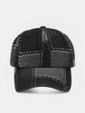 Patch Denim Washed Baseball Cap