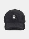Letter R Embroidery Plush Baseball Cap
