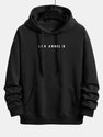 Triangle Mountain Print Relax Fit Crew Neck Sweatshirt