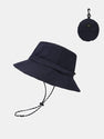 Stowable Quick-drying Bucket Hat With Chin Strap