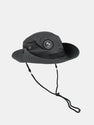 Palm Tree Pattern Bucket Hat With Chin Strap
