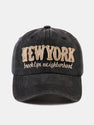 New York Embroidery Cotton Baseball Cap