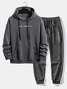 Triangle Mountain Print Relax Fit Crew Neck Sweatshirt