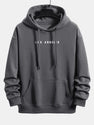 Triangle Mountain Print Relax Fit Crew Neck Sweatshirt