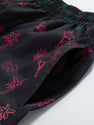 Flamingo Tropical Print Swim Shorts.