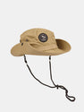 Palm Tree Pattern Bucket Hat With Chin Strap