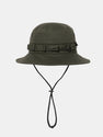 Cotton Bucket Hat With Chin Strap Outdoor Fishing