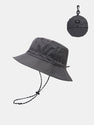 Stowable Quick-drying Bucket Hat With Chin Strap
