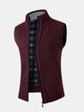 Men's Vest Sweater _ Half Zip Sweatshirts & Hooded Sweater