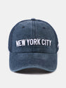 New York Embroidery Mesh Cotton Baseball Cap