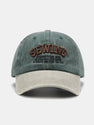 Sewing Slogan Embroidery Washed Baseball Cap