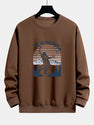 Jesus Plays Basketball Print Relax Fit