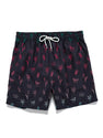 Flamingo Tropical Print Swim Shorts.