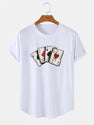Poker A Print T-Shirt