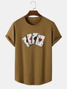 Poker A Print T-Shirt