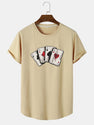 Poker A Print T-Shirt