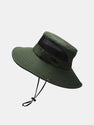 Summer Mesh Breathable Outdoor Mountaineering Big Brim Bucket Hat