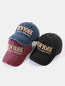 New York Embroidery Cotton Baseball Cap