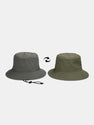 Double Side Reversible Bucket Hat With Chin Strap