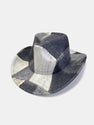 Contrast Denim Western Cowboy Hat