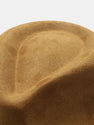 Faux Suede Western Wide-brimmed Cowboy Hat