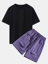 \Los Angeles Illustration Bear Print Drop Shoulder Oversize T-Shirt