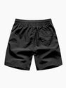 Striped Stand Collar Shirt & Swim Shorts