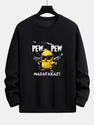 PEW PEW MADAFAKAS Chicken Print Relax Fit