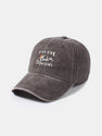 Faith Mountains Pattern Classic Retro Washed Distressed Cotton Baseball Cap