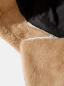 Detachable Earflaps Plush Bucket Hat