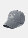 Faith Mountains Pattern Classic Retro Washed Distressed Cotton Baseball Cap