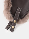 Faux Leather Plush Aviator Trooper Trapper Hat