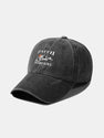 Faith Mountains Pattern Classic Retro Washed Distressed Cotton Baseball Cap