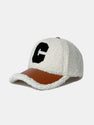 Letter C Plush Baseball Cap