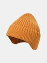 Solid Color Earflaps Warm Knit Beanie HaT