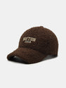 Boston Embroidery Teddy Plush Baseball Cap