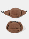 Solid Color Plush Aviator Trooper Trapper Hat