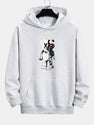 Robot Bear Print Relax Fit
