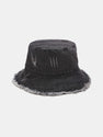 Vintage Distressed Denim Frayed Bucket Hat