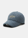 Boston Embroidery Teddy Plush Baseball Cap