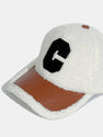 Letter C Plush Baseball Cap