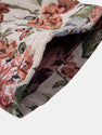 Floral Jacquard Cuban Shirt & Shorts.