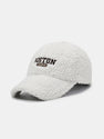 Boston Embroidery Teddy Plush Baseball Cap