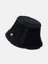 Faux Suede Plush Bucket Hat