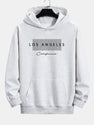 Los Angeles Checkered Print Relax Fit