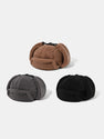 Solid Color Plush Aviator Trooper Trapper Hat