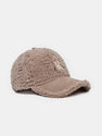 Letter R Embroidery Plush Baseball Cap